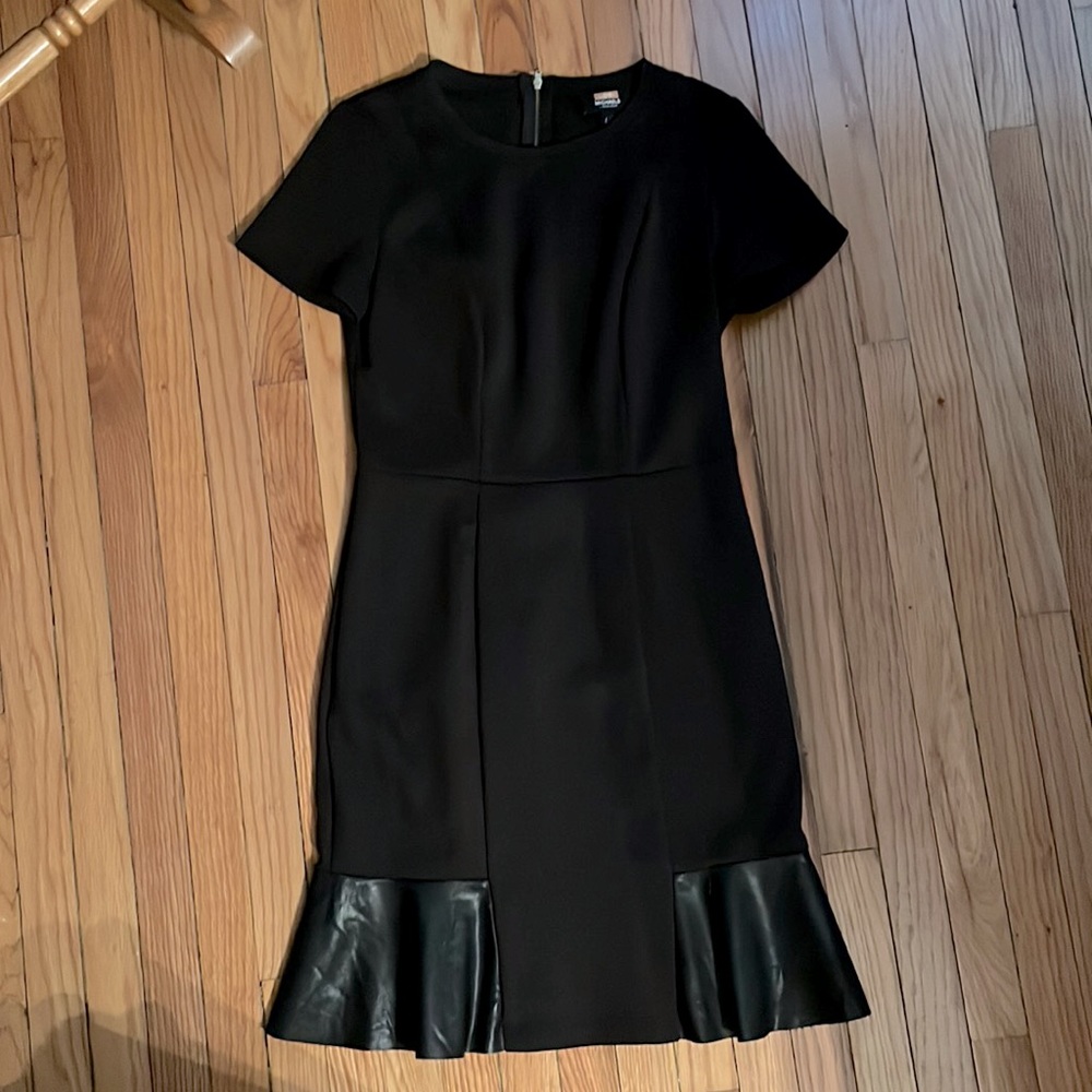 Lori Michaels Collection black midi dress